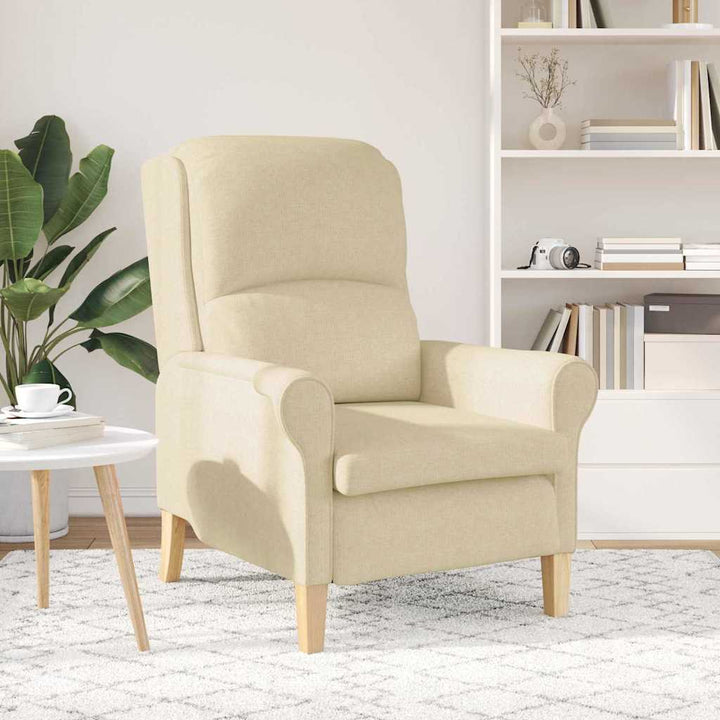 lænestol Creme 76 x 94 x 102 cm Stof