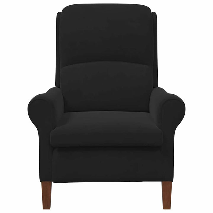 lænestol Sort 76 x 94 x 102 cm Fløjl