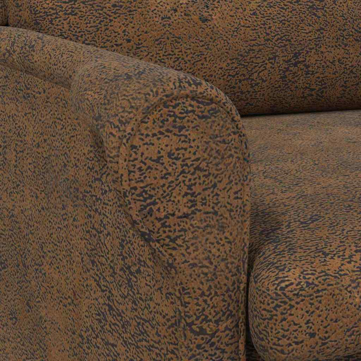 lænestol Brun 76 x 94 x 102 cm Kunstlæder