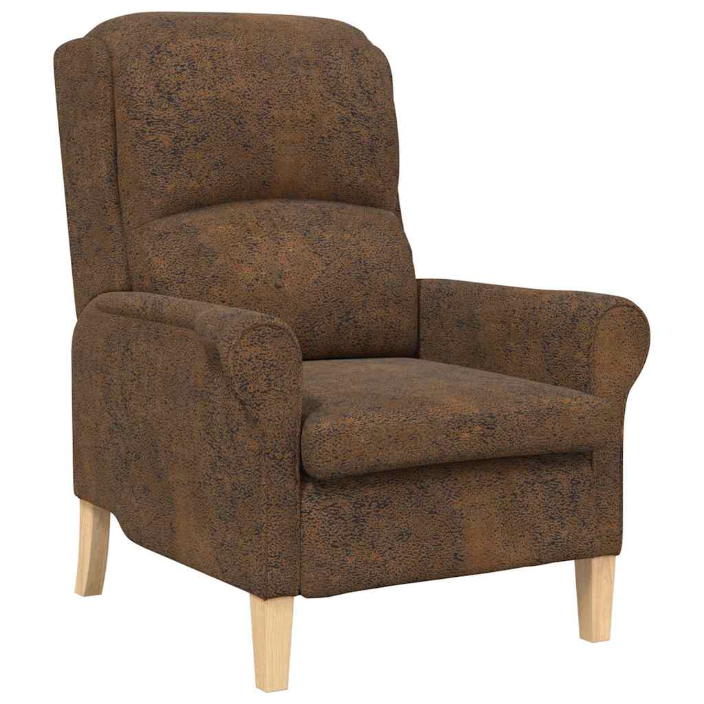 lænestol Brun 76 x 94 x 102 cm Kunstlæder