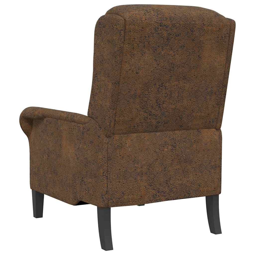 lænestol Brun 76 x 94 x 102 cm Kunstlæder