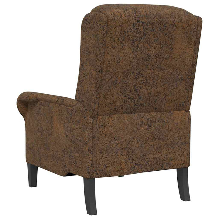 lænestol Brun 76 x 94 x 102 cm Kunstlæder