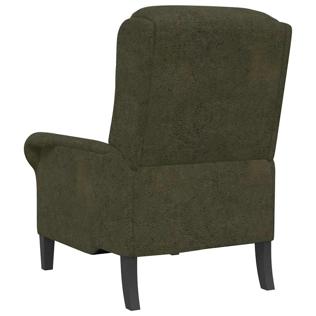 lænestol Army grøn 76 x 94 x 102 cm Kunstlæder