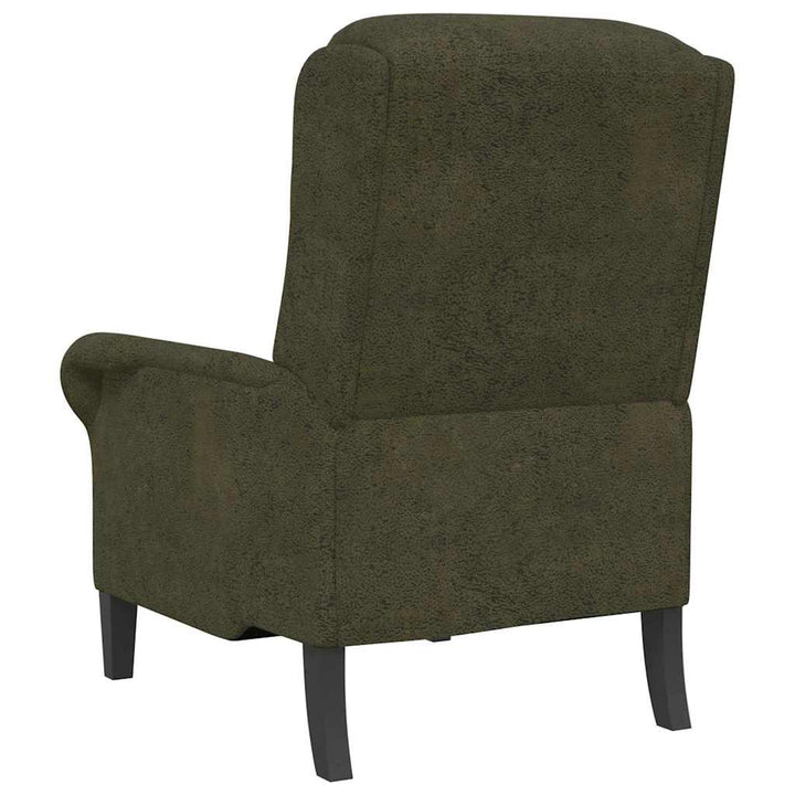 lænestol Army grøn 76 x 94 x 102 cm Kunstlæder