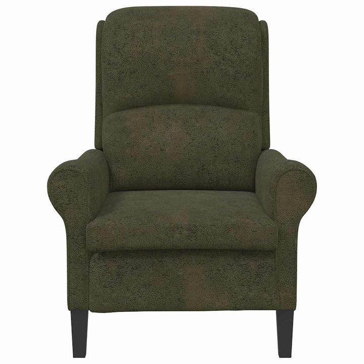 lænestol Army grøn 76 x 94 x 102 cm Kunstlæder