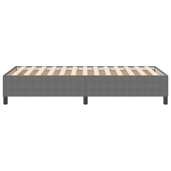Box spring seng Lysegrå 80 x 200 cm Corduroy stof