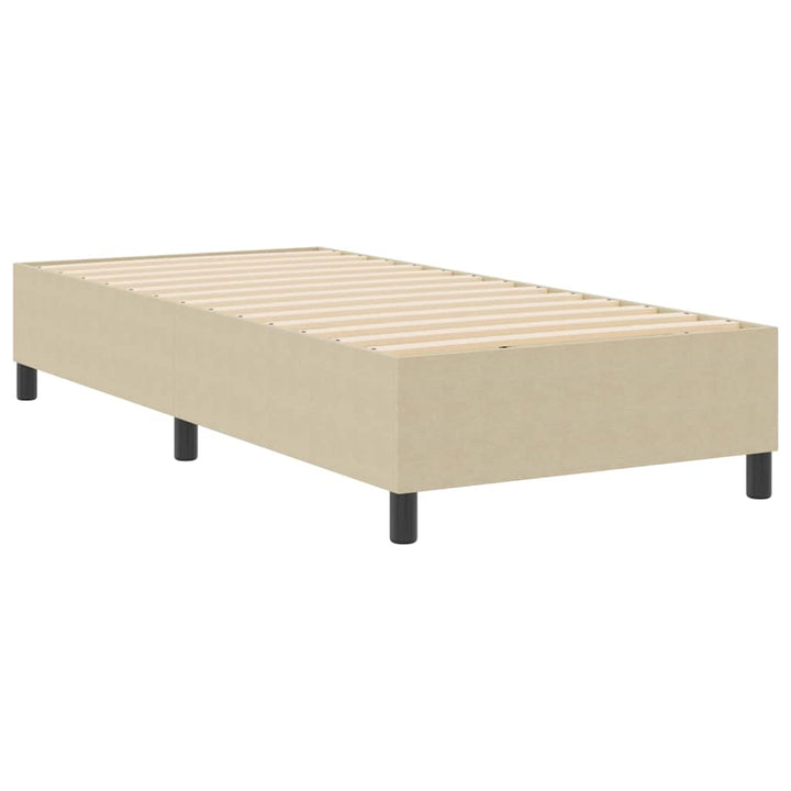 Box spring seng Grågrøn 80 x 200 cm Corduroy stof