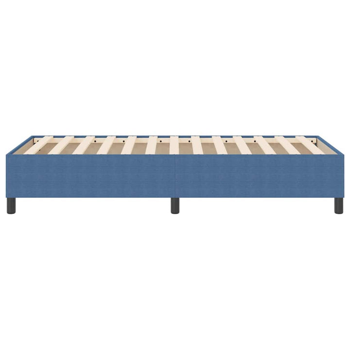 Box spring seng Blå 90 x 200 cm Corduroy stof