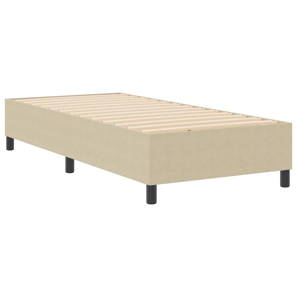 Box spring seng Grågrøn 90 x 200 cm Corduroy stof