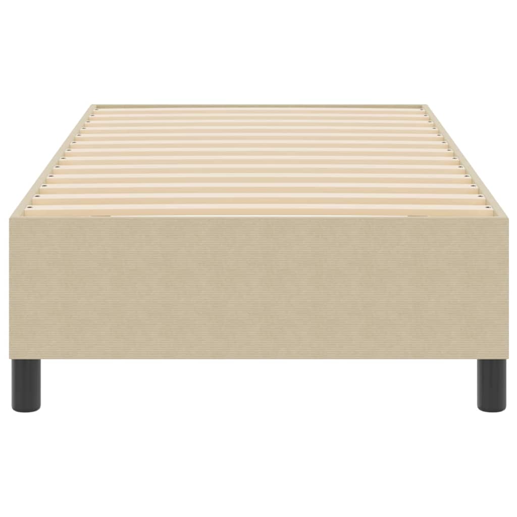 Box spring seng Grågrøn 100 x 200 cm Corduroy stof