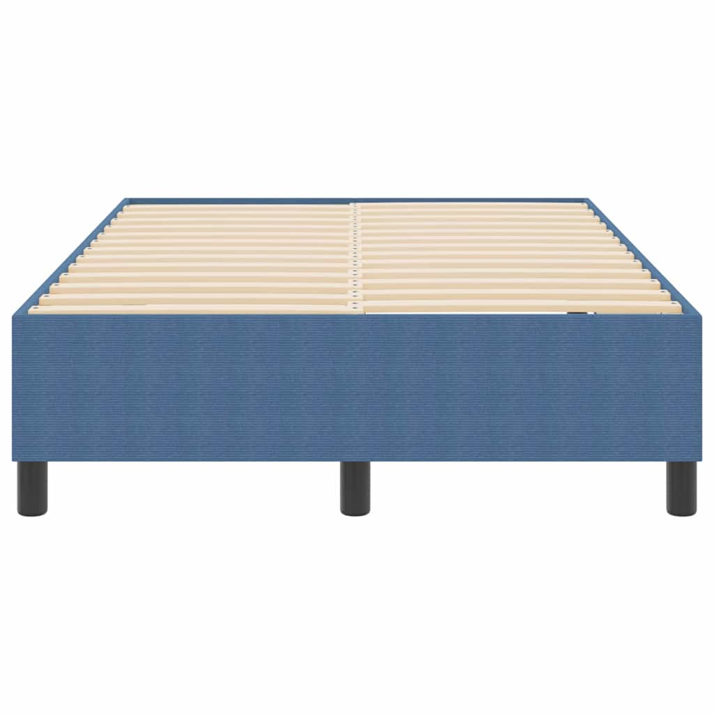 Box spring seng Blå 120 x 190 cm Corduroy stof