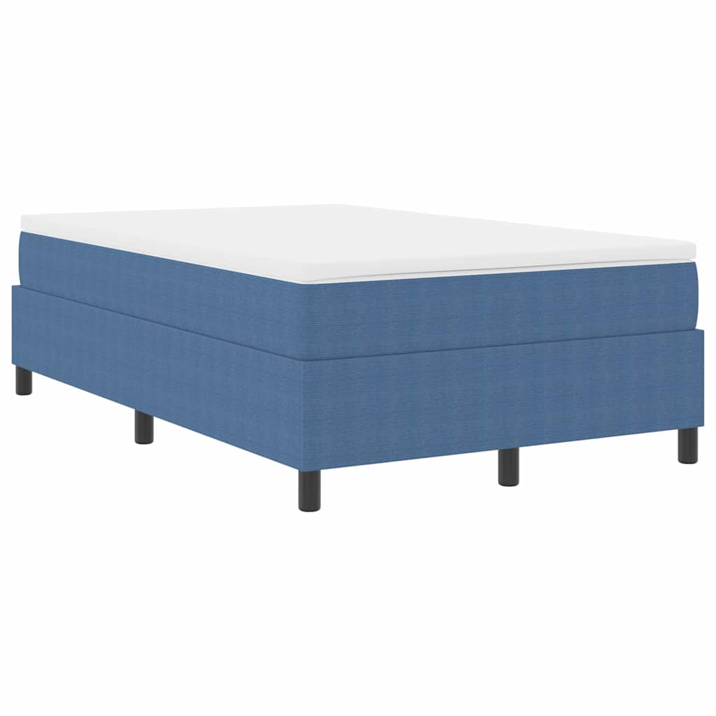 Box spring seng Blå 120 x 190 cm Corduroy stof