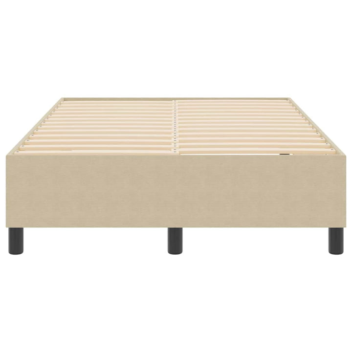 Box spring seng Grågrøn 120 x 200 cm Corduroy stof