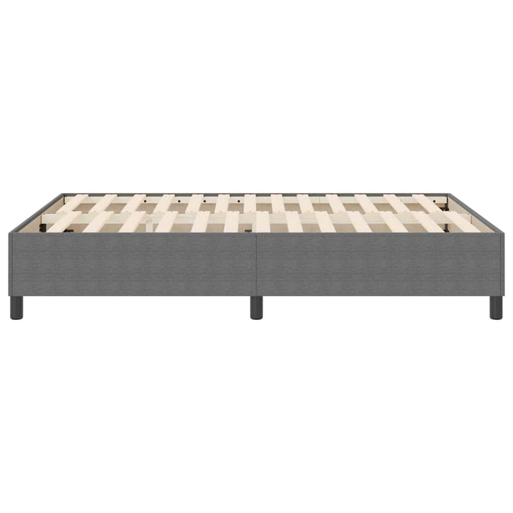 Box spring seng Lysegrå 140 x 190 cm Corduroy stof
