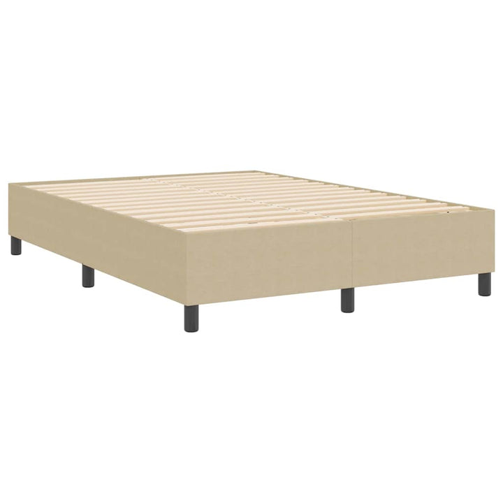 Box spring seng Grågrøn 140 x 200 cm Corduroy stof