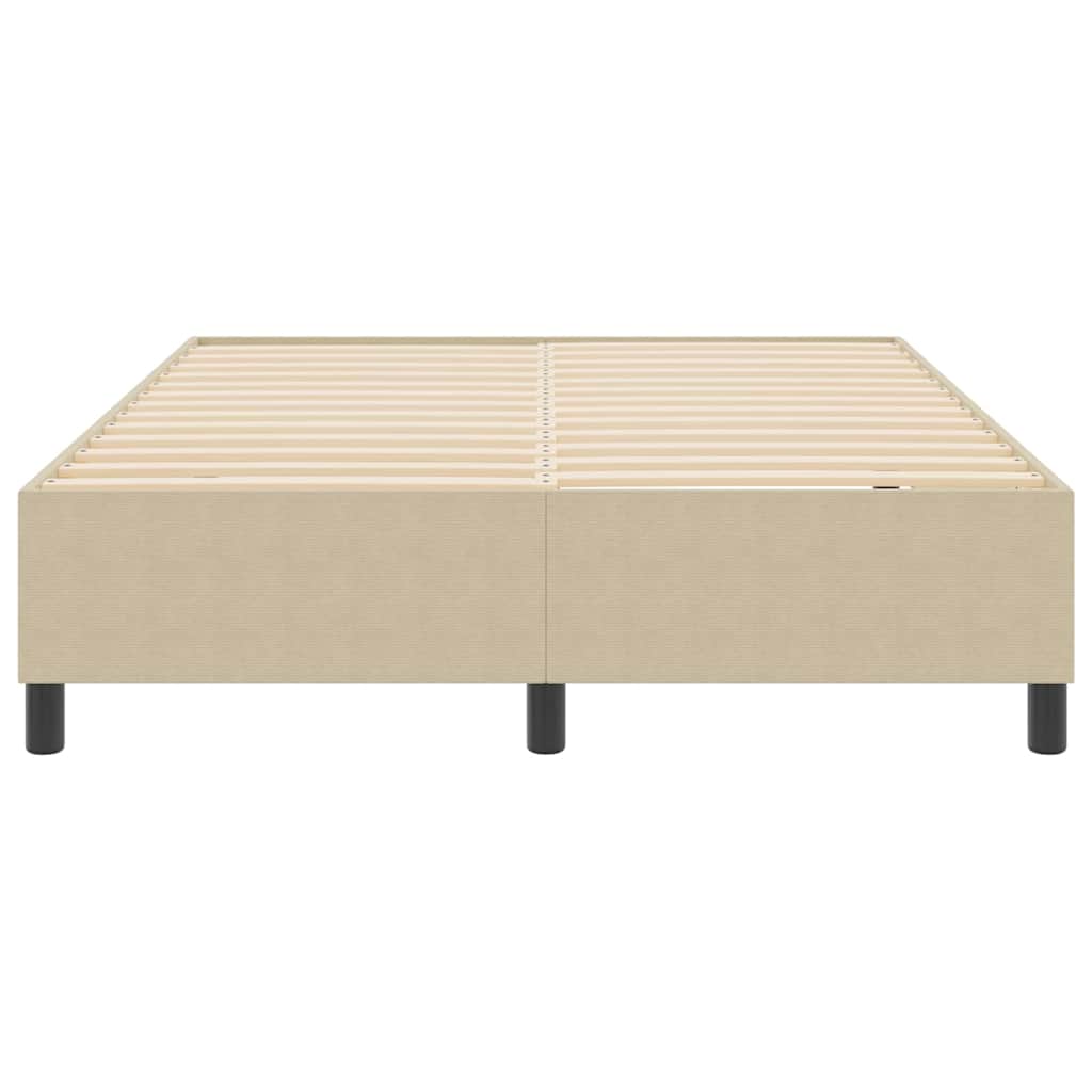Box spring seng Grågrøn 140 x 200 cm Corduroy stof