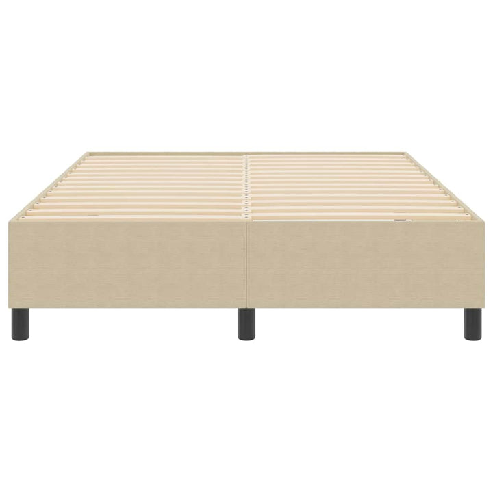Box spring seng Grågrøn 140 x 200 cm Corduroy stof