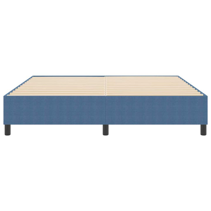 Box spring seng Blå 180 x 200 cm Corduroy stof