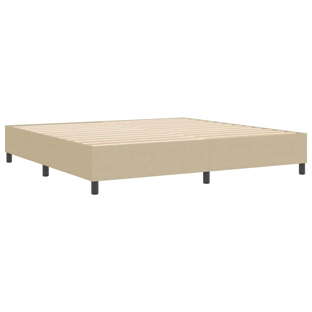 Box spring seng Grågrøn 200 x 200 cm Corduroy stof