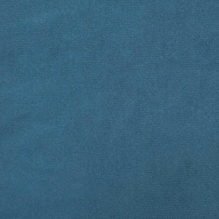 Fløjl Sengegavl Argyle med hovedgærde Mørk blå 144 cm Fløjl