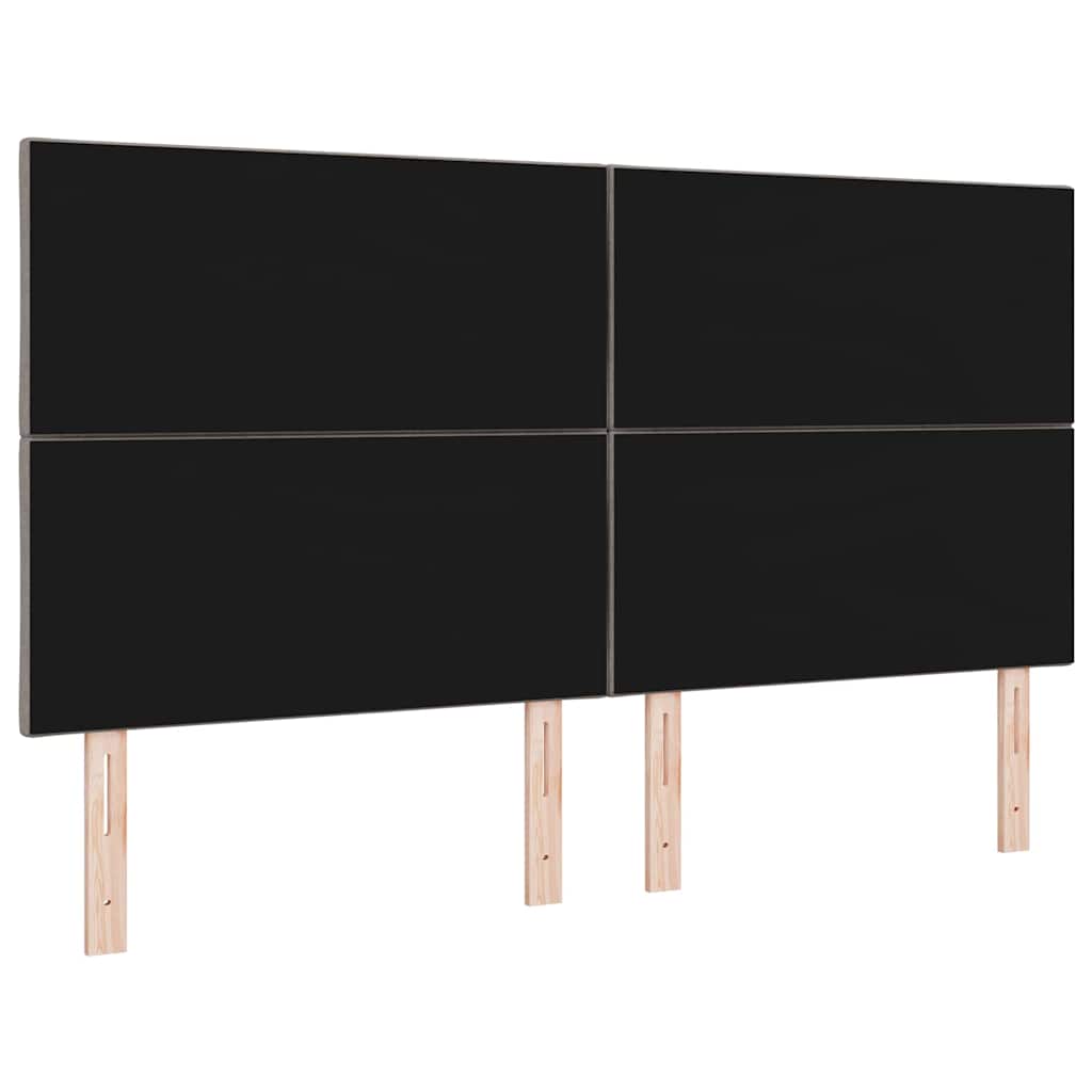 Stofseng gavl Geometrisk med hovedgærde Gråbrun 180 cm Stof