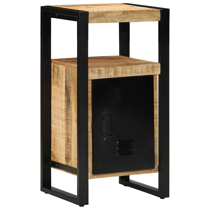 Badeværelsesmøbel sæt 2 pcs Brun 55 x 35 x 60 cm Rå mango træ