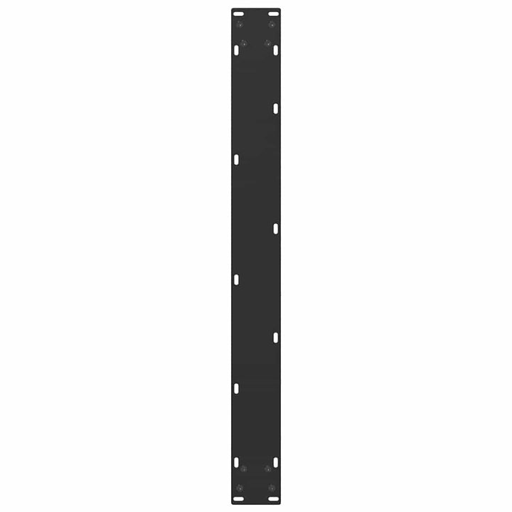 sofabordben U-formet 3 stk. 90x(72-73) cm stål sort