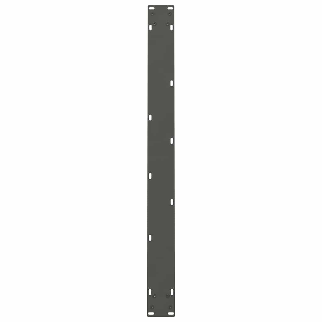 spisebordsben antracit 2 stk. 100x(72-73) cm stål
