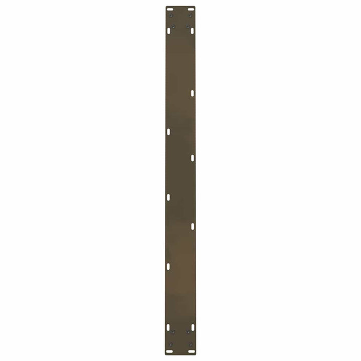 sofabordben naturstål 2 stk. 100x(72-73) cm stål