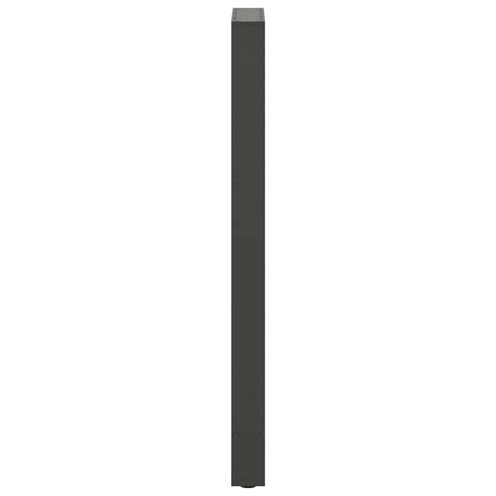 sofabordben 2 stk. 40x(110-111) cm stål antracitgrå