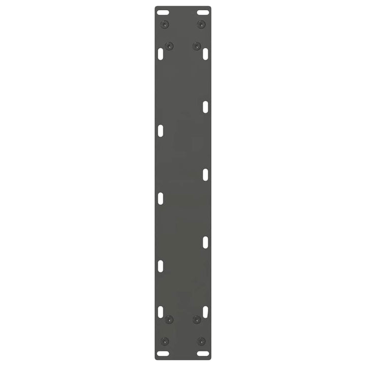 barbordsben antracit 2 stk. 50x(110-111) cm stål