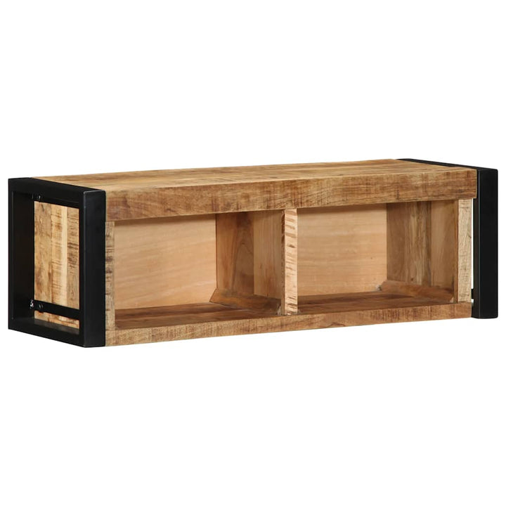 tv-bord 80x30x25 cm massivt ru mangotræ