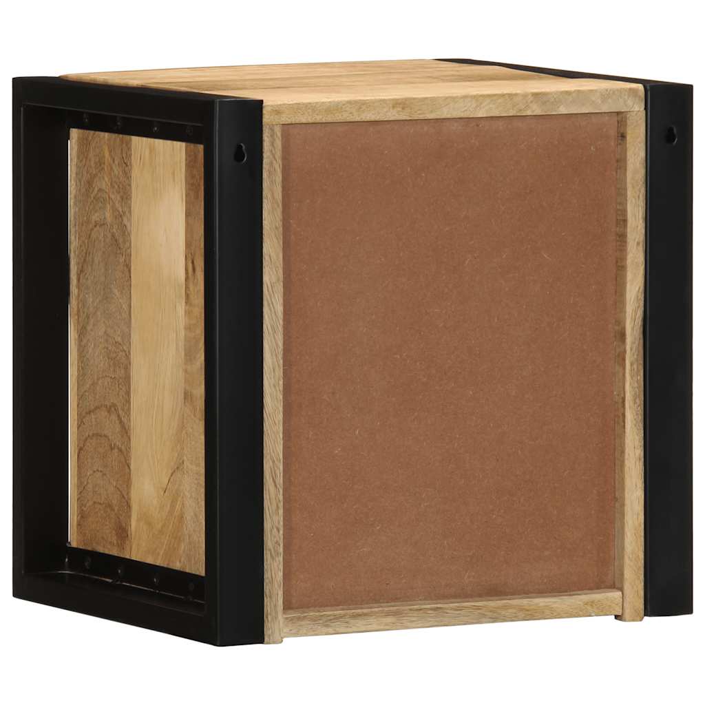 sengeskabe 2 stk 40x35x40 cm massivt ru mangotræ
