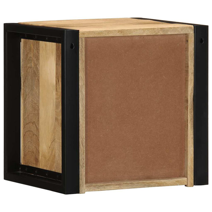 sengeskabe 2 stk 40x35x40 cm massivt ru mangotræ