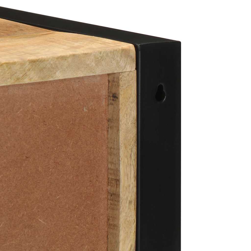 sengeskabe 2 stk 40x35x40 cm massivt ru mangotræ