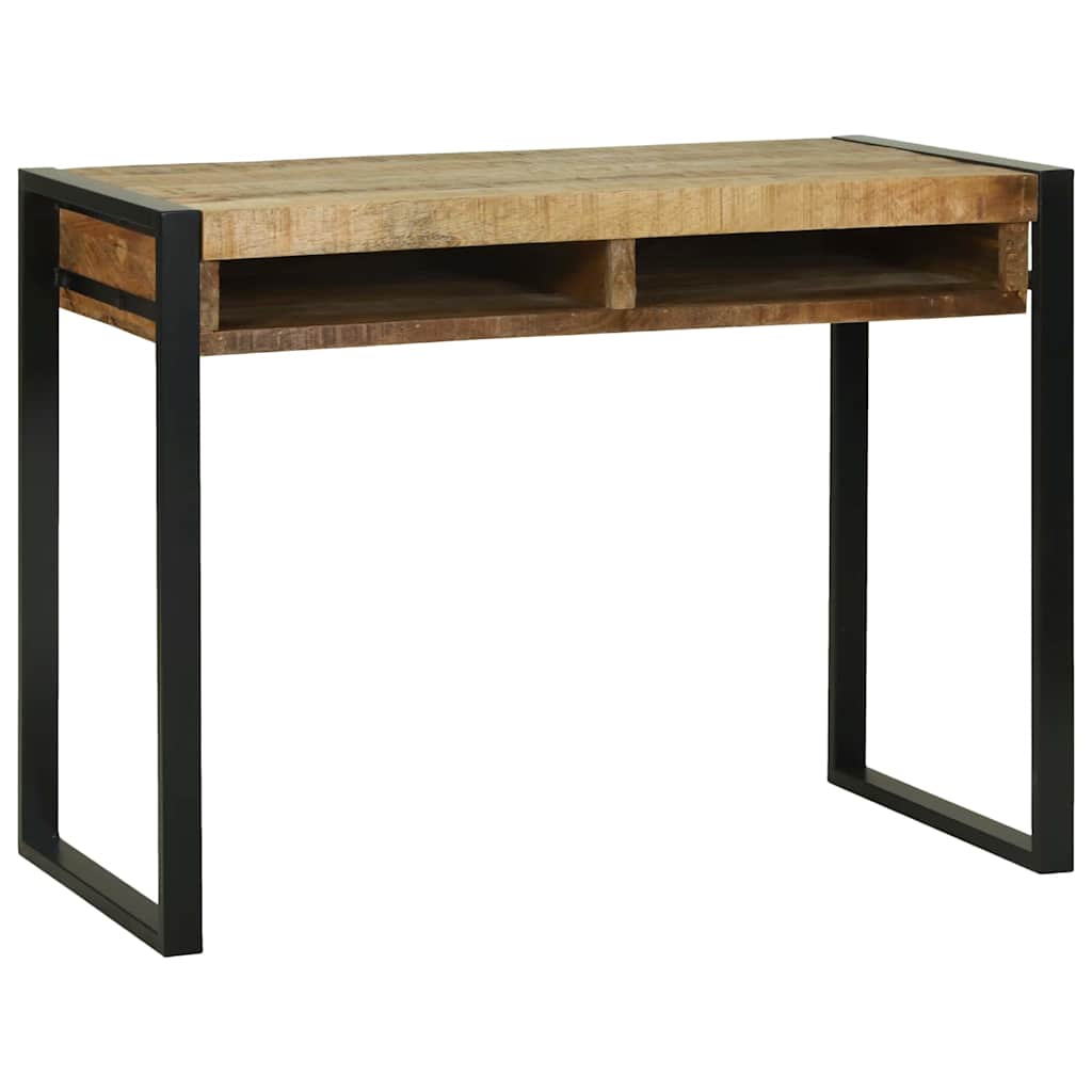 Dressing Table med hylde Brun 100 x 50 x 75 cm Massivt mangotræ