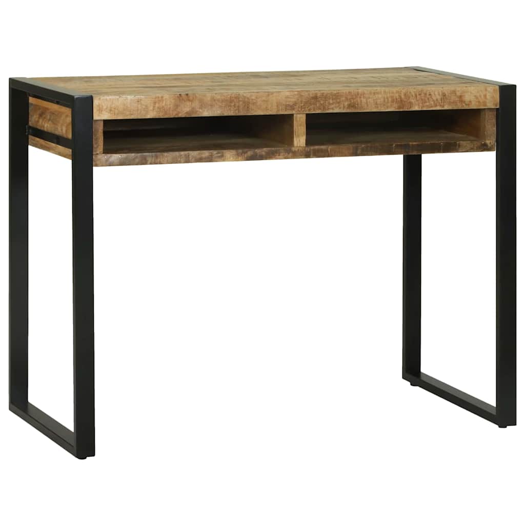 Dressing Table med hylde Brun 100 x 50 x 75 cm Massivt mangotræ