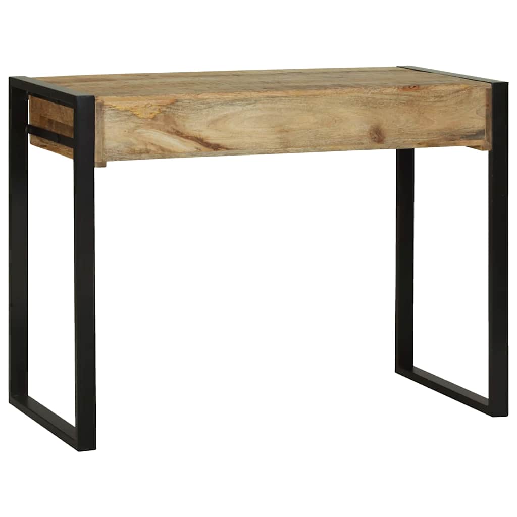 Dressing Table med hylde Brun 100 x 50 x 75 cm Massivt mangotræ