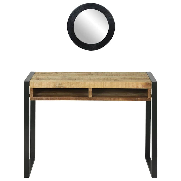 Dressing Table med hylde Brun 100 x 50 x 75 cm Massivt mangotræ