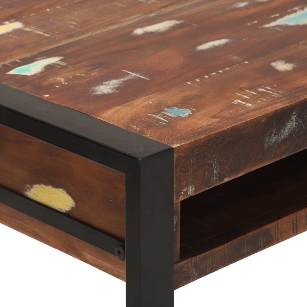 Dressing Table Flerfarvet 100 x 50 x 75 cm Massivt genbrugstræ