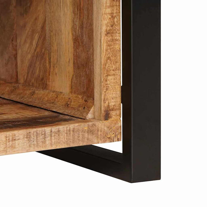 Opbevaringsbænk Brun 80 x 35 x 40 cm Massivt mangotræ