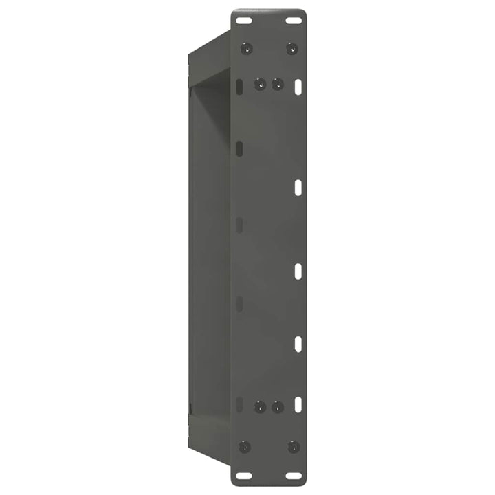 sofabordben U-formet 2 stk. 60x(42-43) cm stål antracitgrå