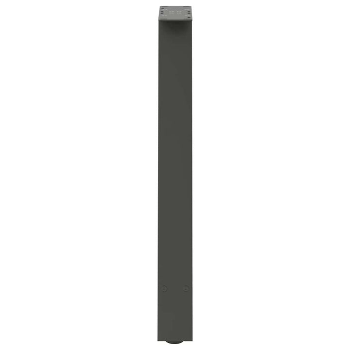 sofabordben A-formet 2 stk 50x(72-73) cm stål antracitgrå