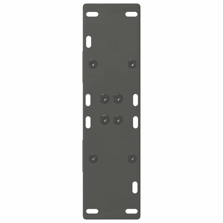 sofabordben A-formet 2 stk 50x(72-73) cm stål antracitgrå