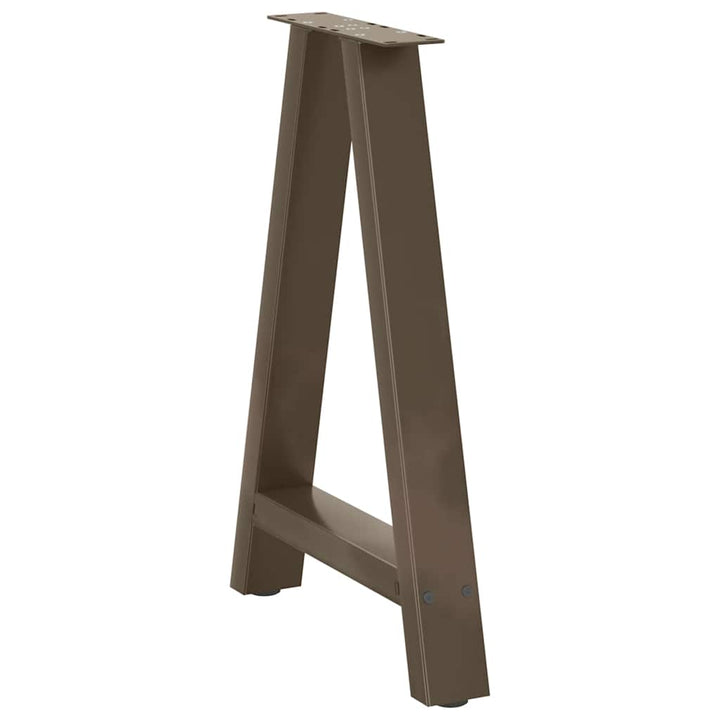 sofabordben A-formet 2 stk 50x(72-73) cm stål