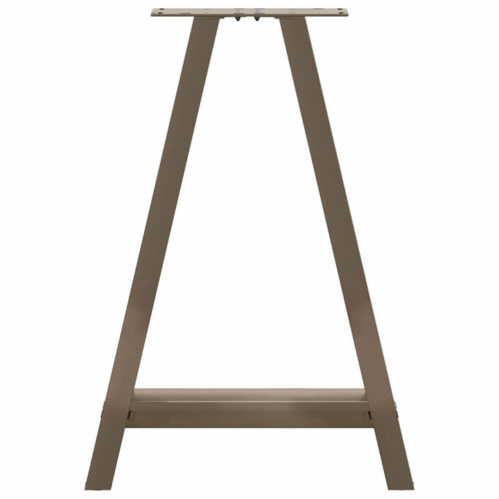 sofabordben A-formet 2 stk 50x(72-73) cm stål
