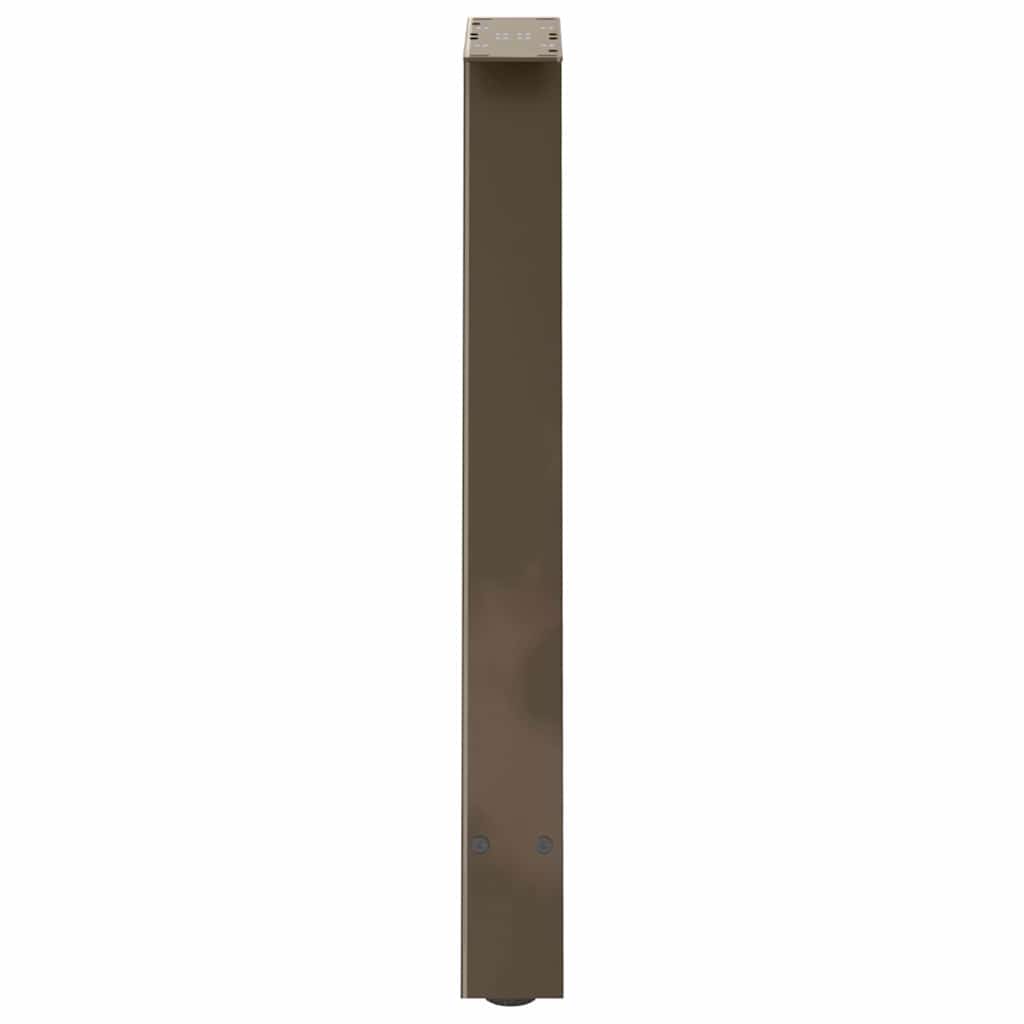 sofabordben A-formet 2 stk 50x(72-73) cm stål