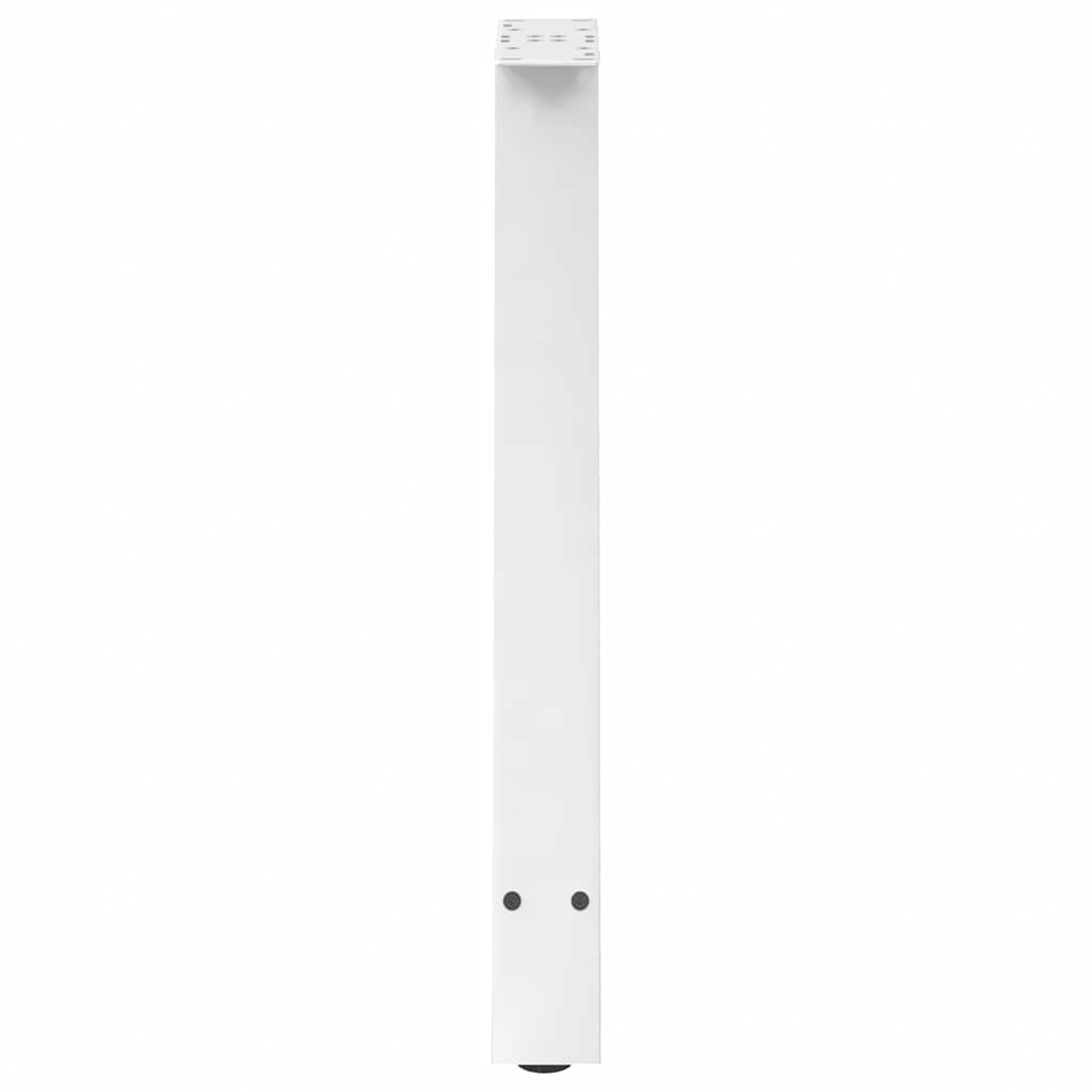 sofabordben A-formet 2 stk 60x(72-73) cm stål hvid