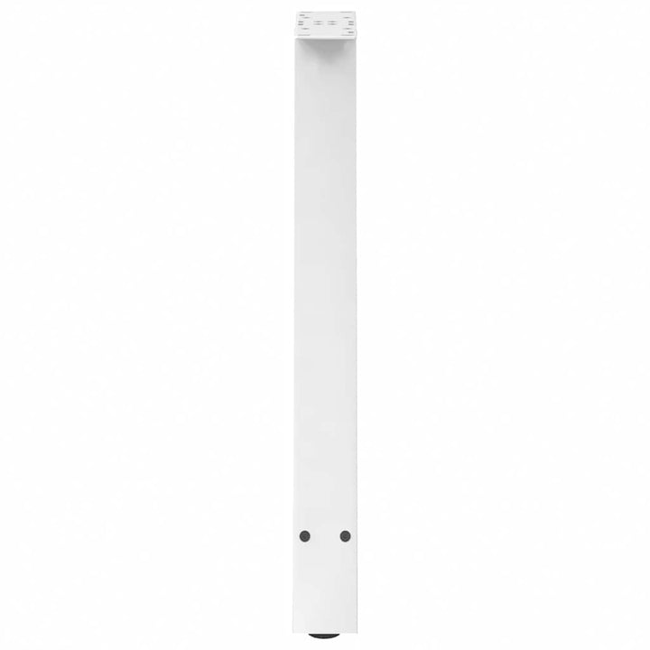 sofabordben A-formet 2 stk 60x(72-73) cm stål hvid
