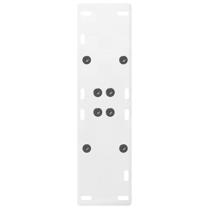 sofabordben A-formet 2 stk 60x(72-73) cm stål hvid